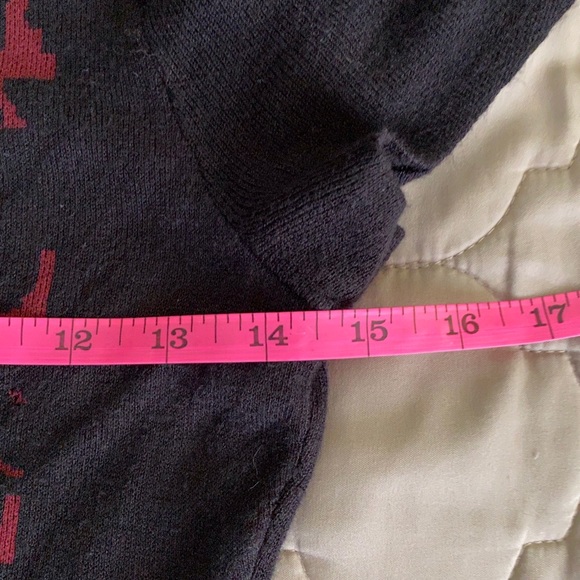 Cato fit and flare black red dress M - Picture 4 of 6